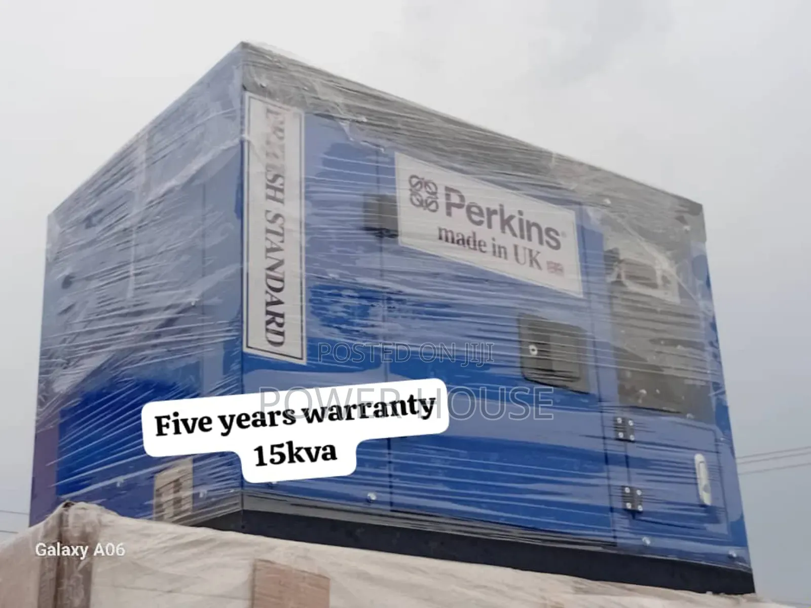 Damage Detected 15kva 16500watts Diesel Perkins