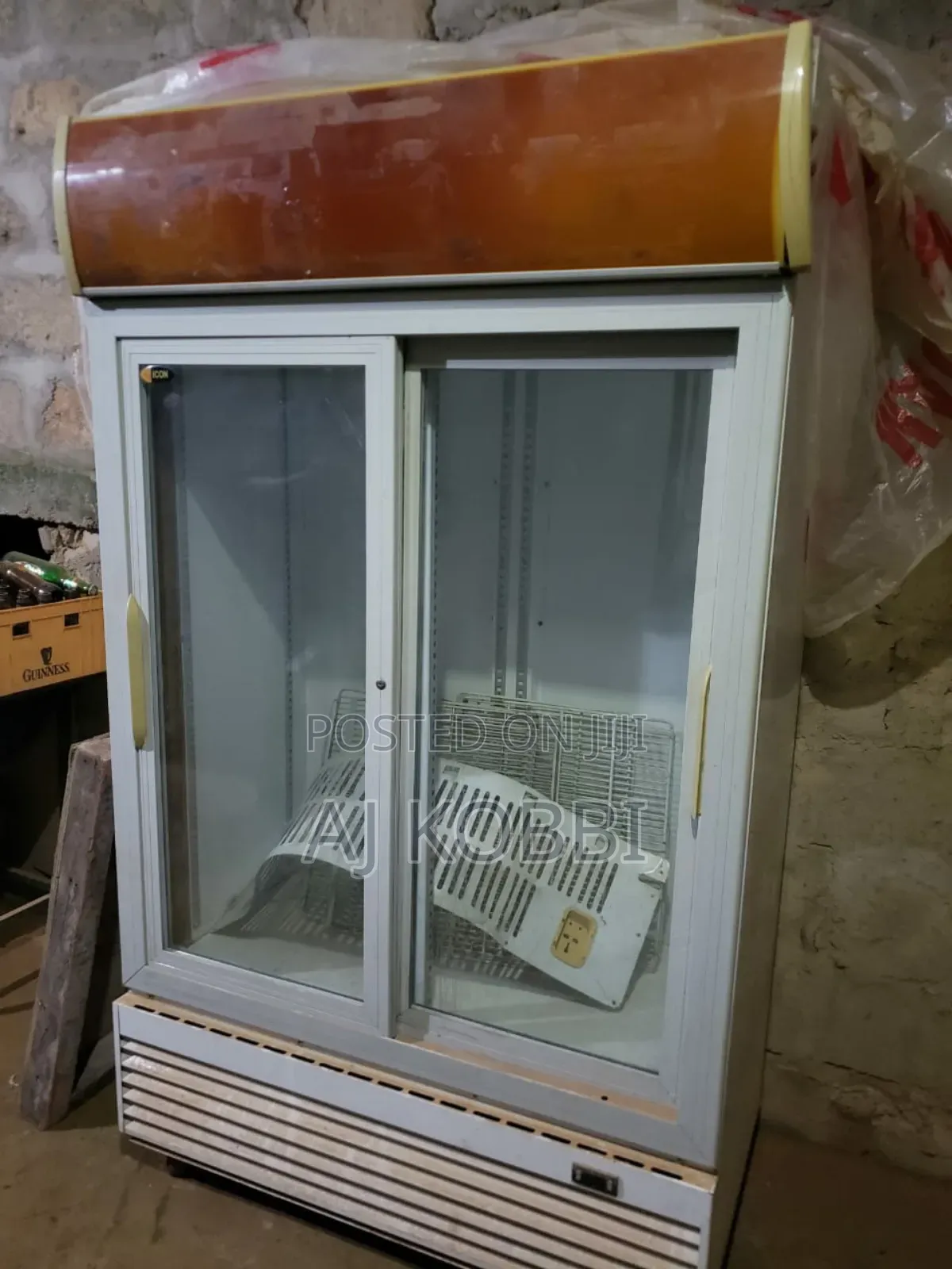 Fridge Double Sliding Door