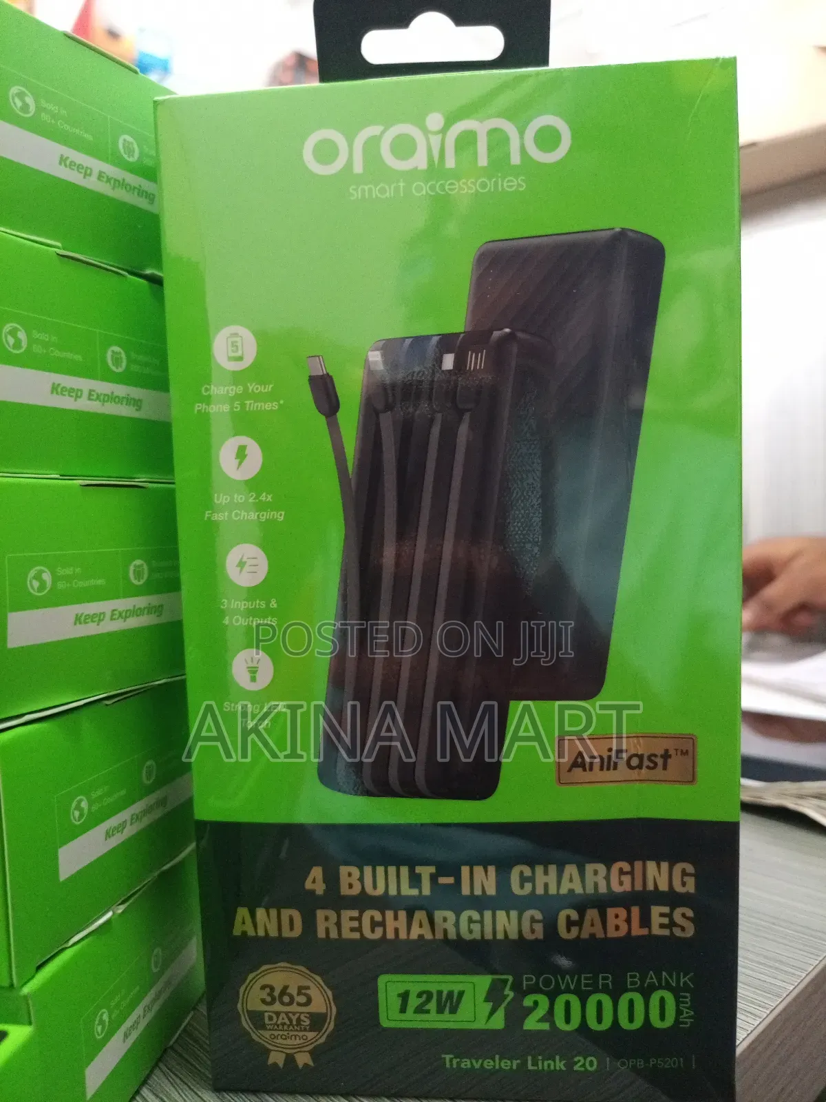Oraimo 20000mah Power Bank 20000mah