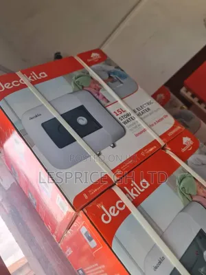 Safe Heating. Decakila 15l Electric Water Heater