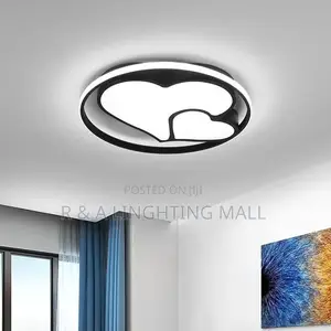 Ceiling Light Double-Heart Ceiling Light Bedroom Living 36w