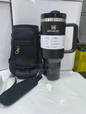 Stanley Cup Black With Bag _ Stanley Cup And Black Bag