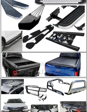 All Types of Side Steps and Bucket Covers Available