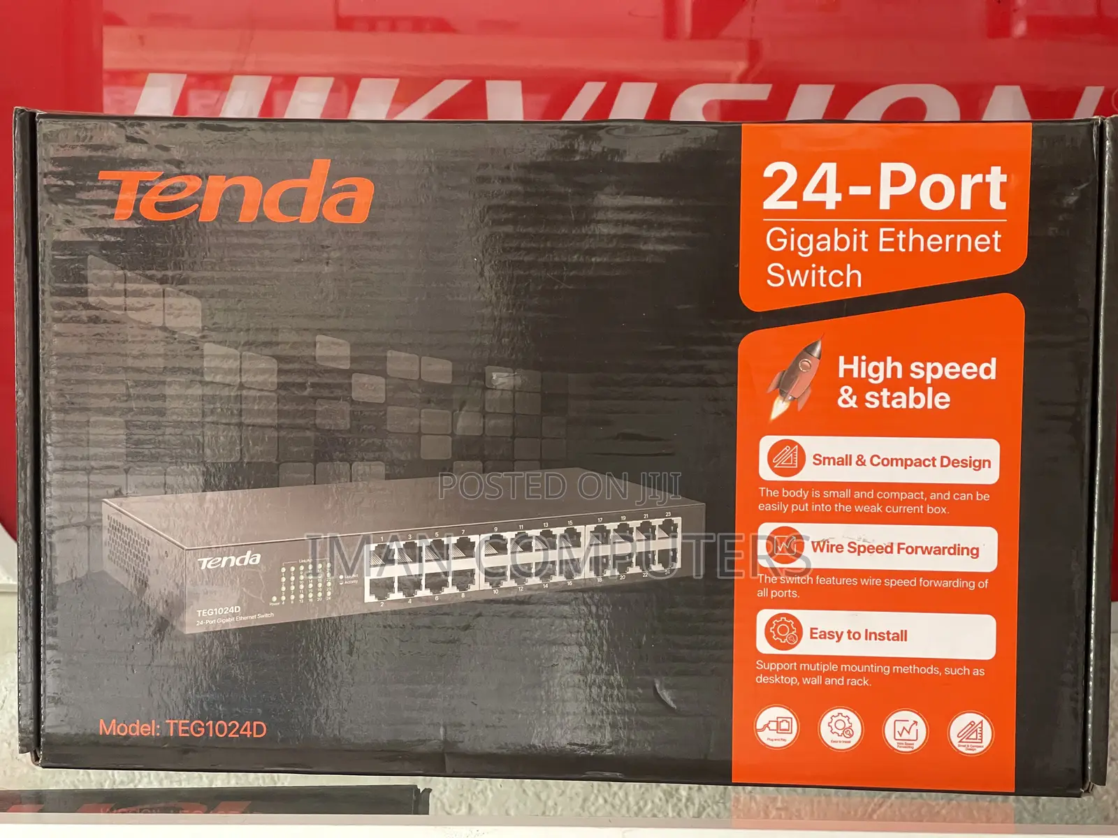 Tenda 24-Port Gigabit Ethernet Switch