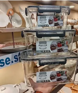 3pcs Acrylic Storage Containers