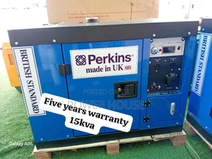 Durable Materials Construction 15kva Perkins Diesel Generato