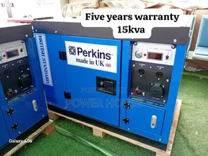 Durable Construction 15kva 16500watts Perkins Diesel