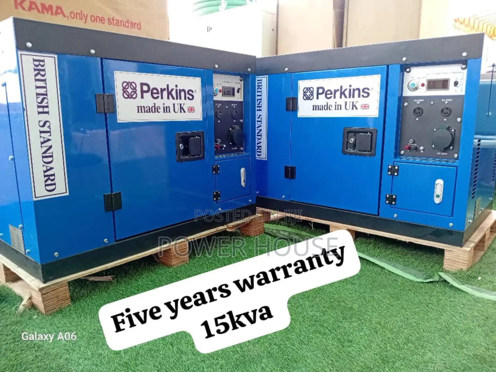 Precision Engineering 15kva 16500watts Diesel Perkins