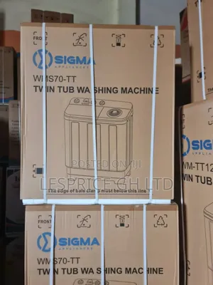 Affordable Sigma 7kg Twin Tub Washer