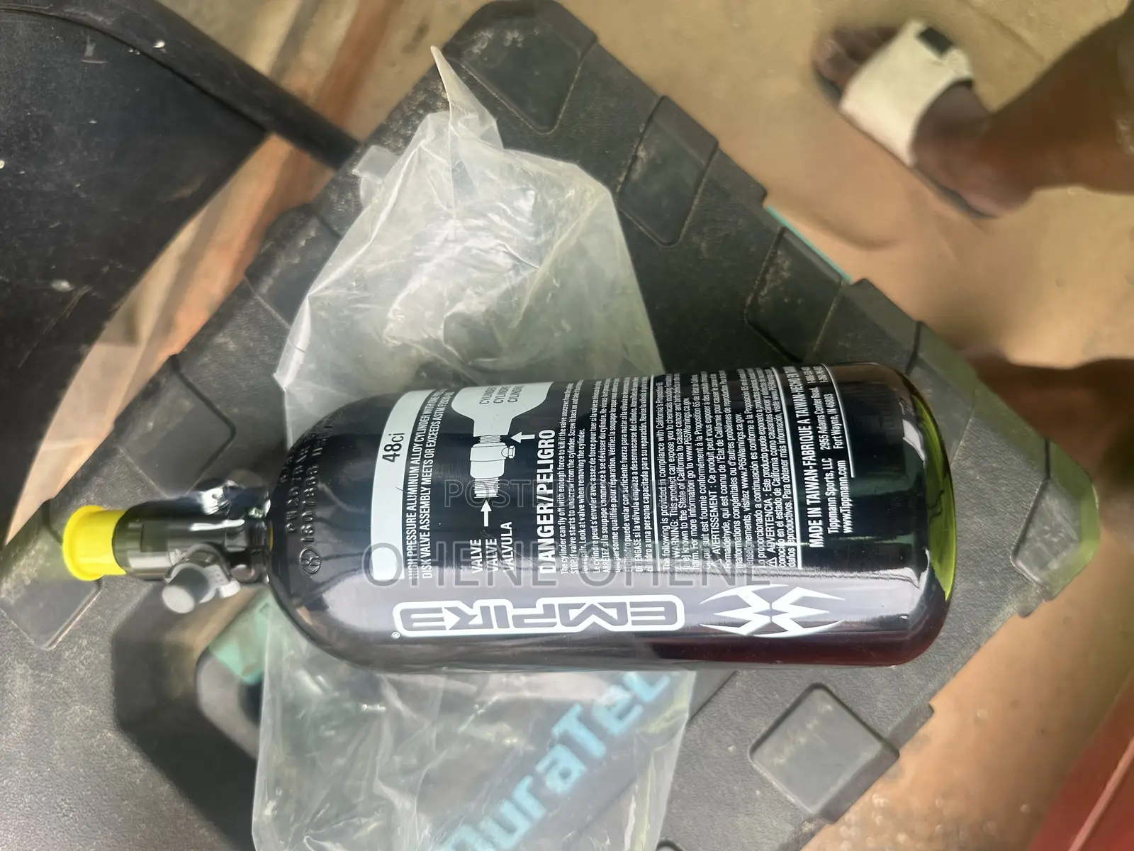 Paint Ball Gas Tank Empire Flat Bottom 48 Hpa Tank