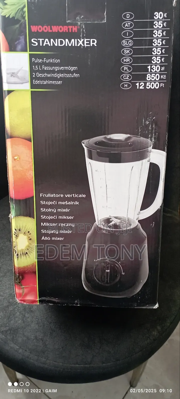Woolworths Stand Mixer Blender
