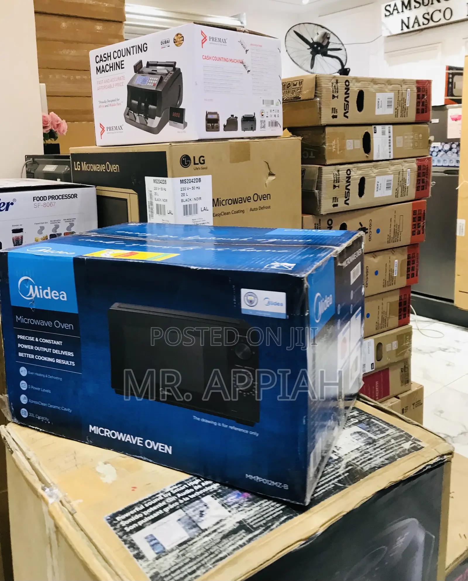 Well Built Midea 20 Liters Electric Countertop Microwave.