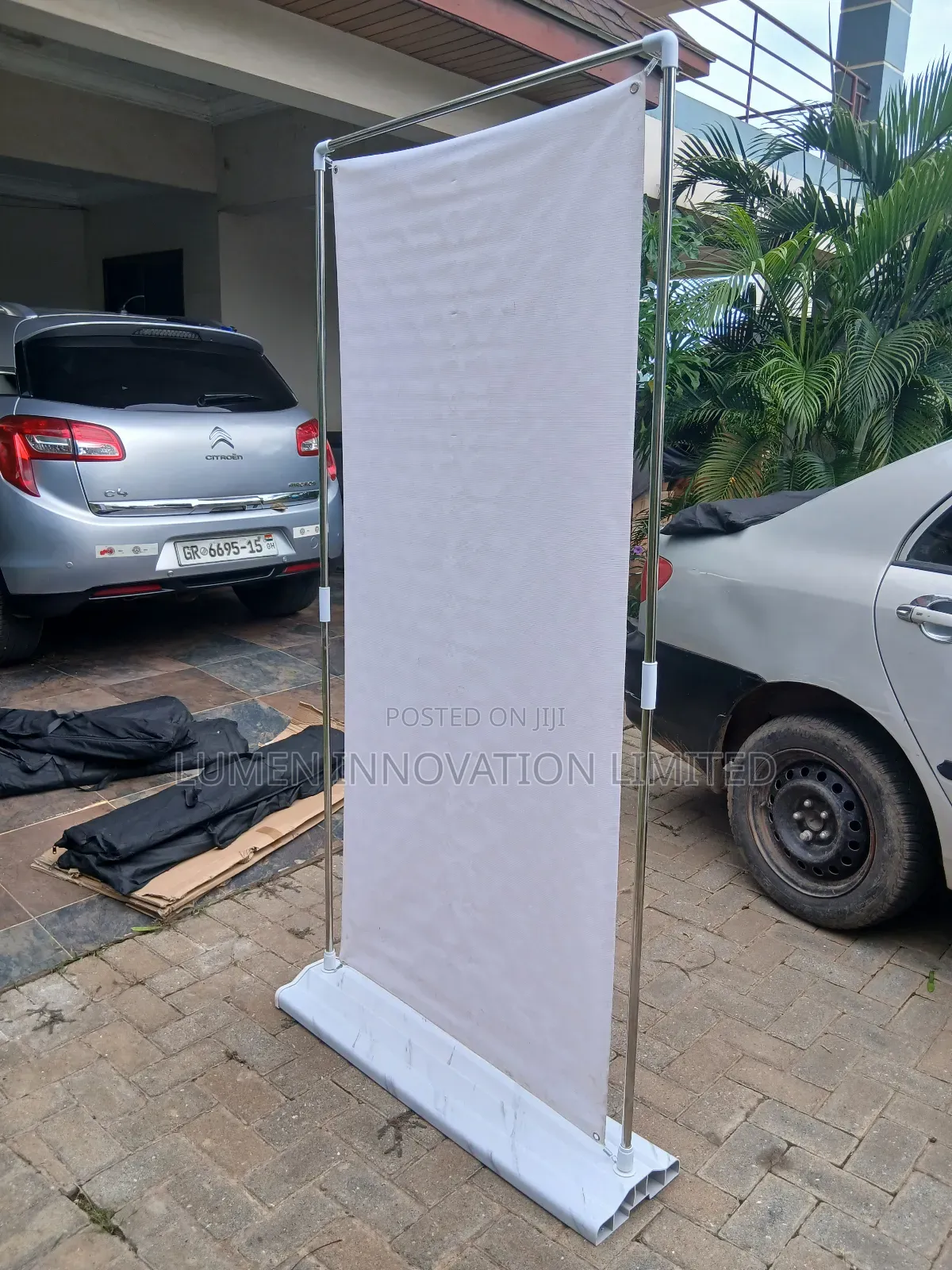 Door Shape Banner Stand