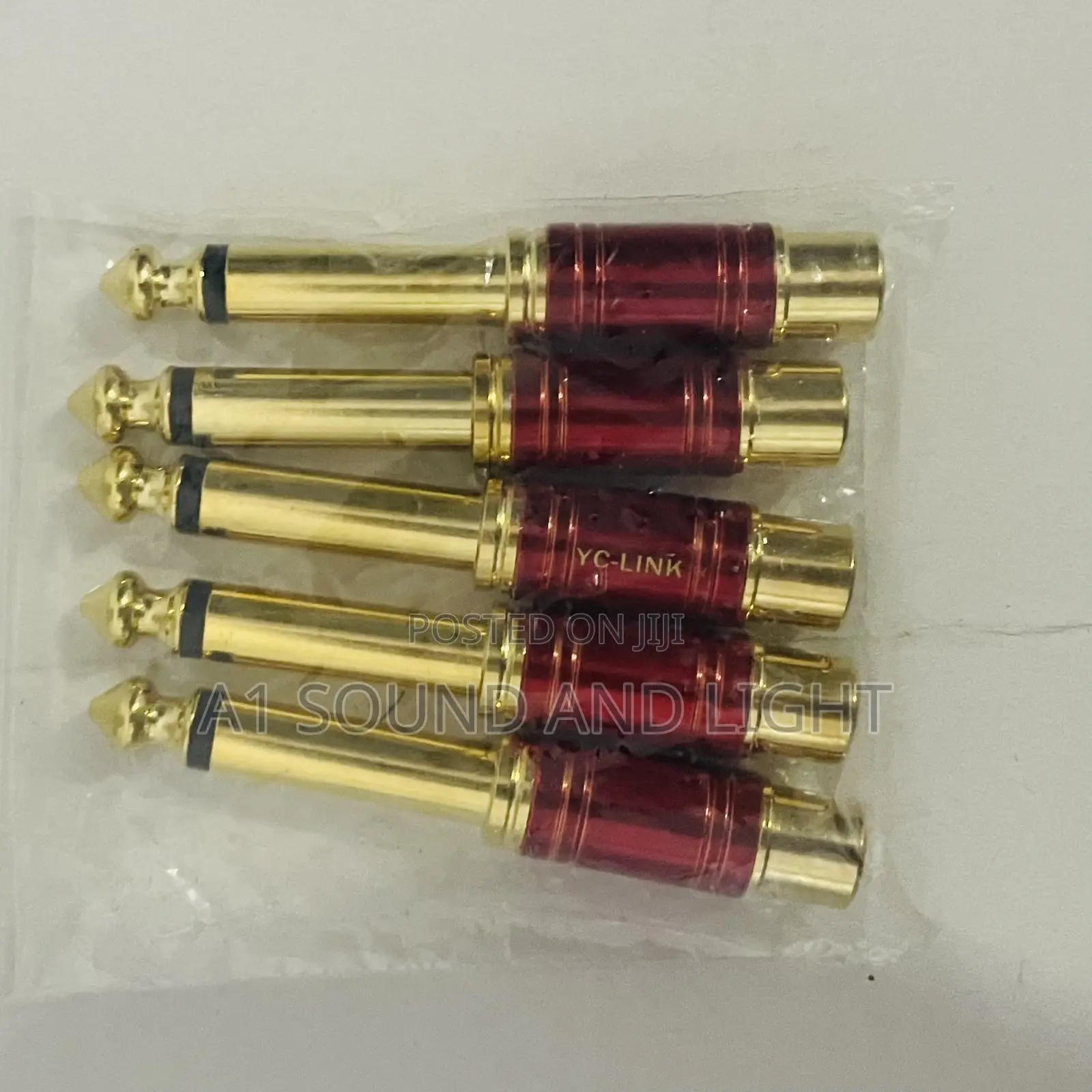 Yc808 Rca To Jack [6.35mm] Plug