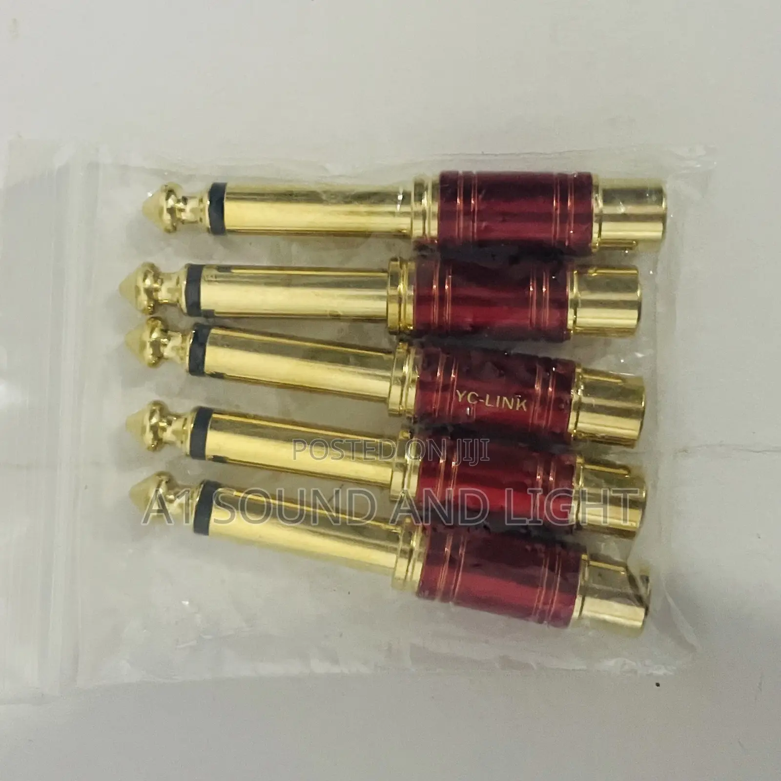 Yc808 Rca To Jack [6.35mm] Plug