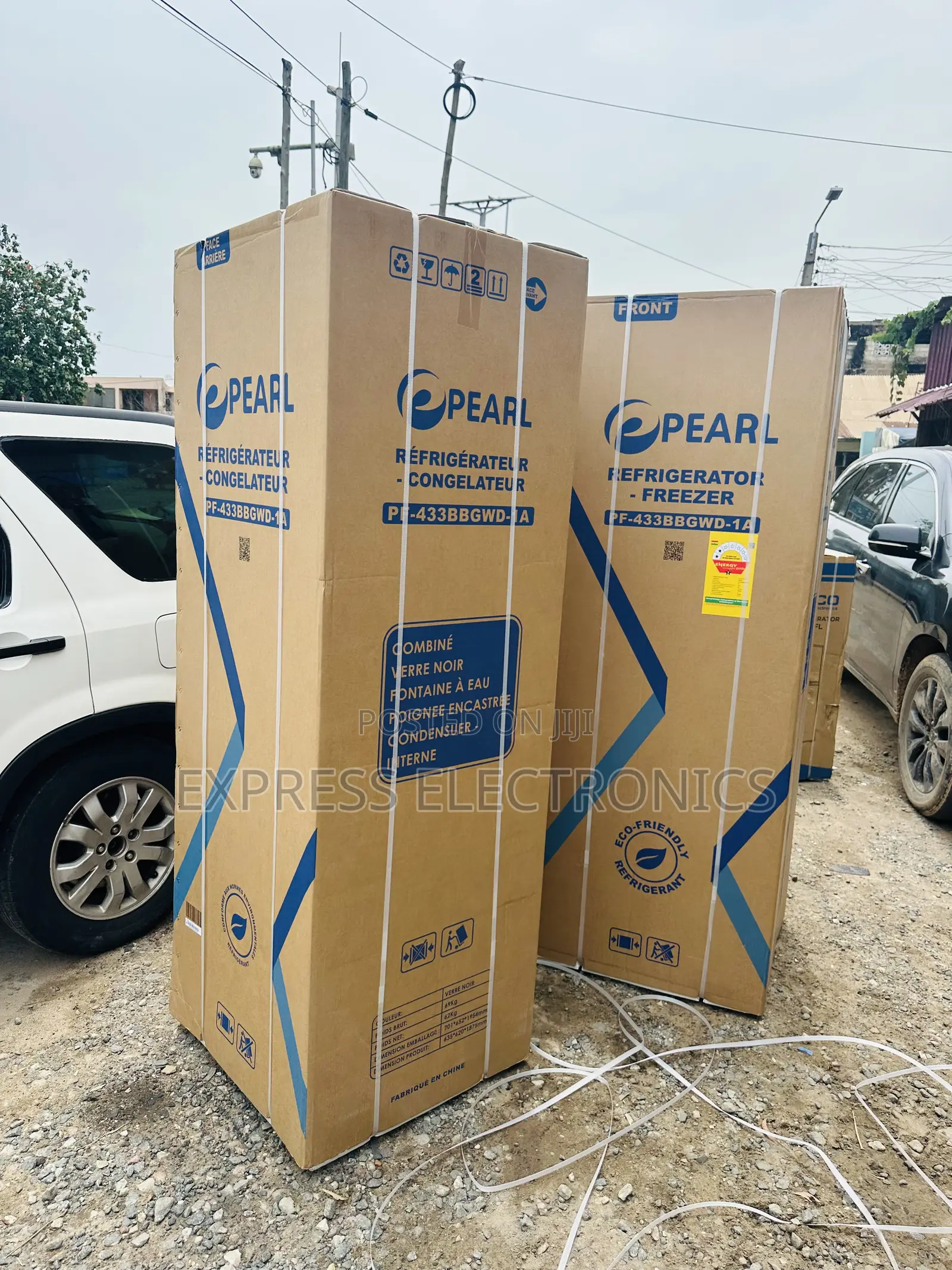 Available Now at Store Pearl Fridge With Dispenser Pf-433