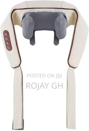 Rechargeable Neck Shoulder Massager With Heat - White