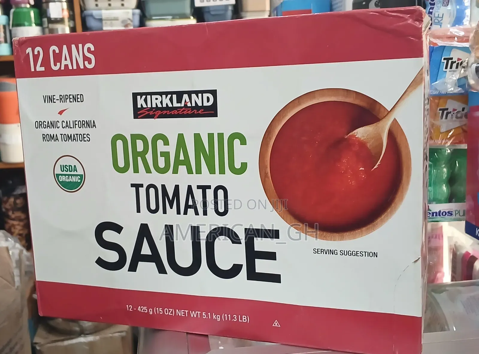 Kirkland Tomato Sauce, 12 Cans, 5.1kg