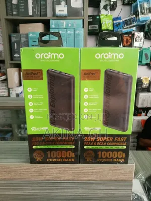 Oraimo 10000mah 20w Powerbank With Type C Port Opb-P118q