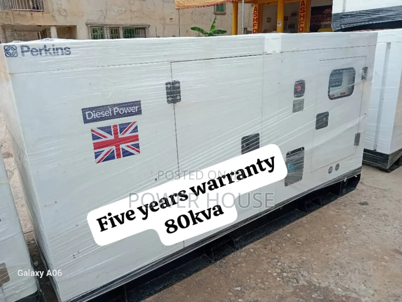 Meet Industrial Regulations 80kva Perkins Diesel Generator