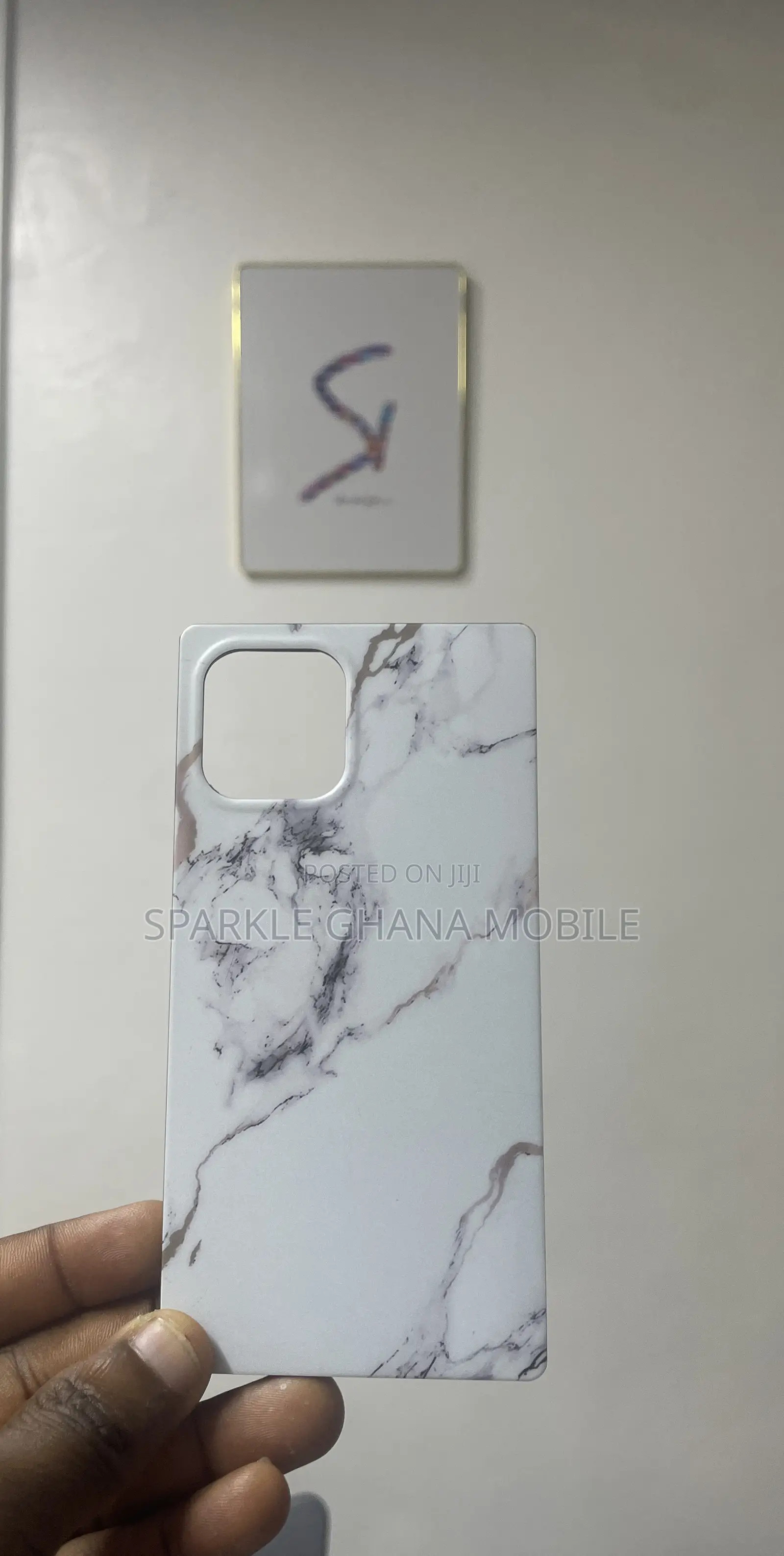 iPhone 12 Square Marble Case