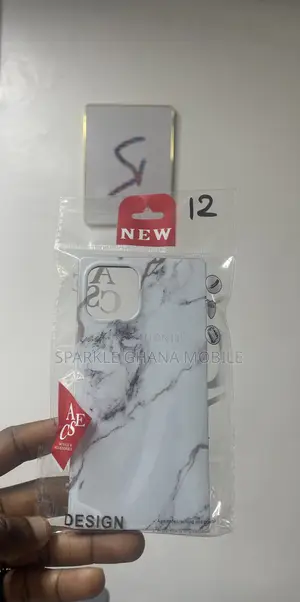 iPhone 12 Square Marble Case