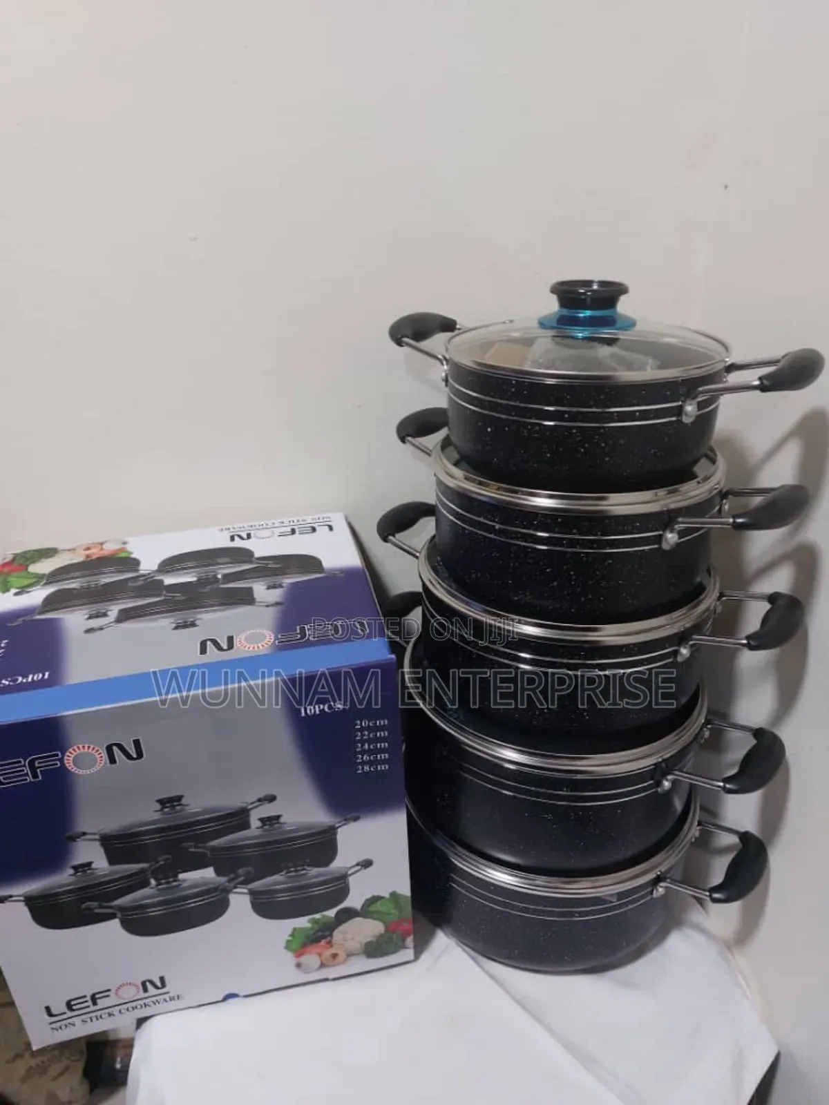 10pcs Non Stick Cookware Set