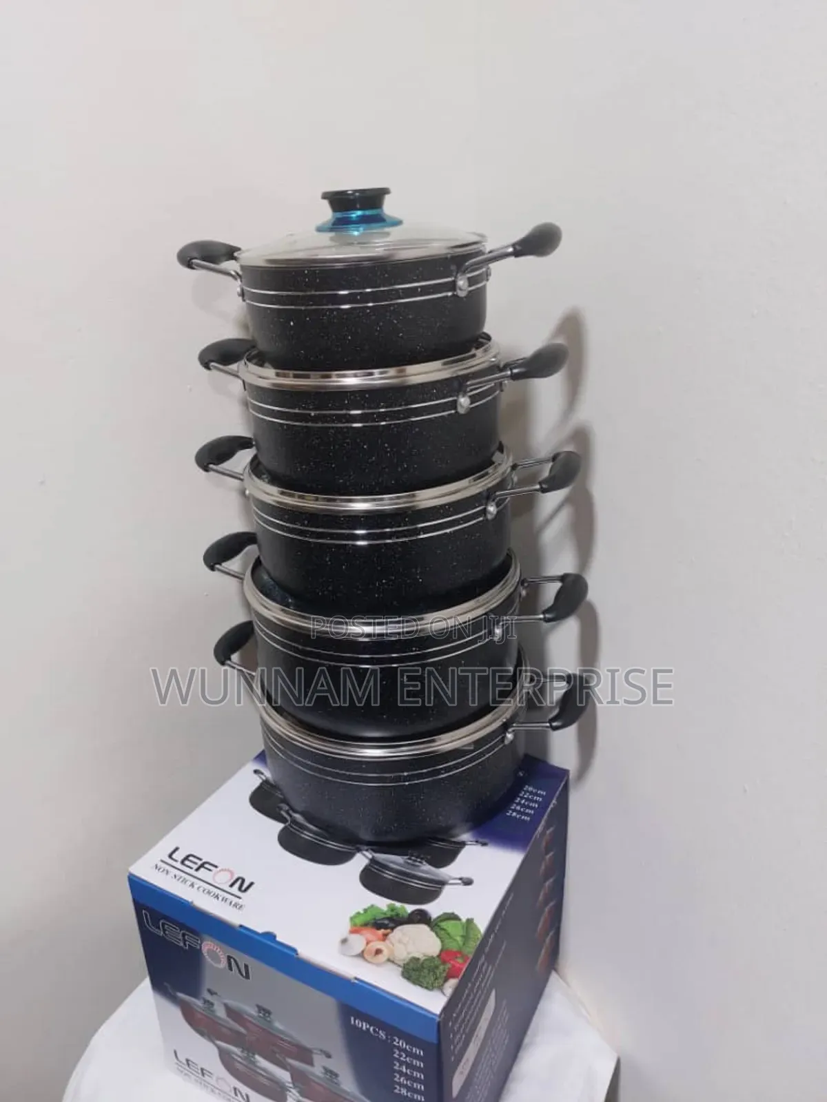 10pcs Non Stick Cookware Set