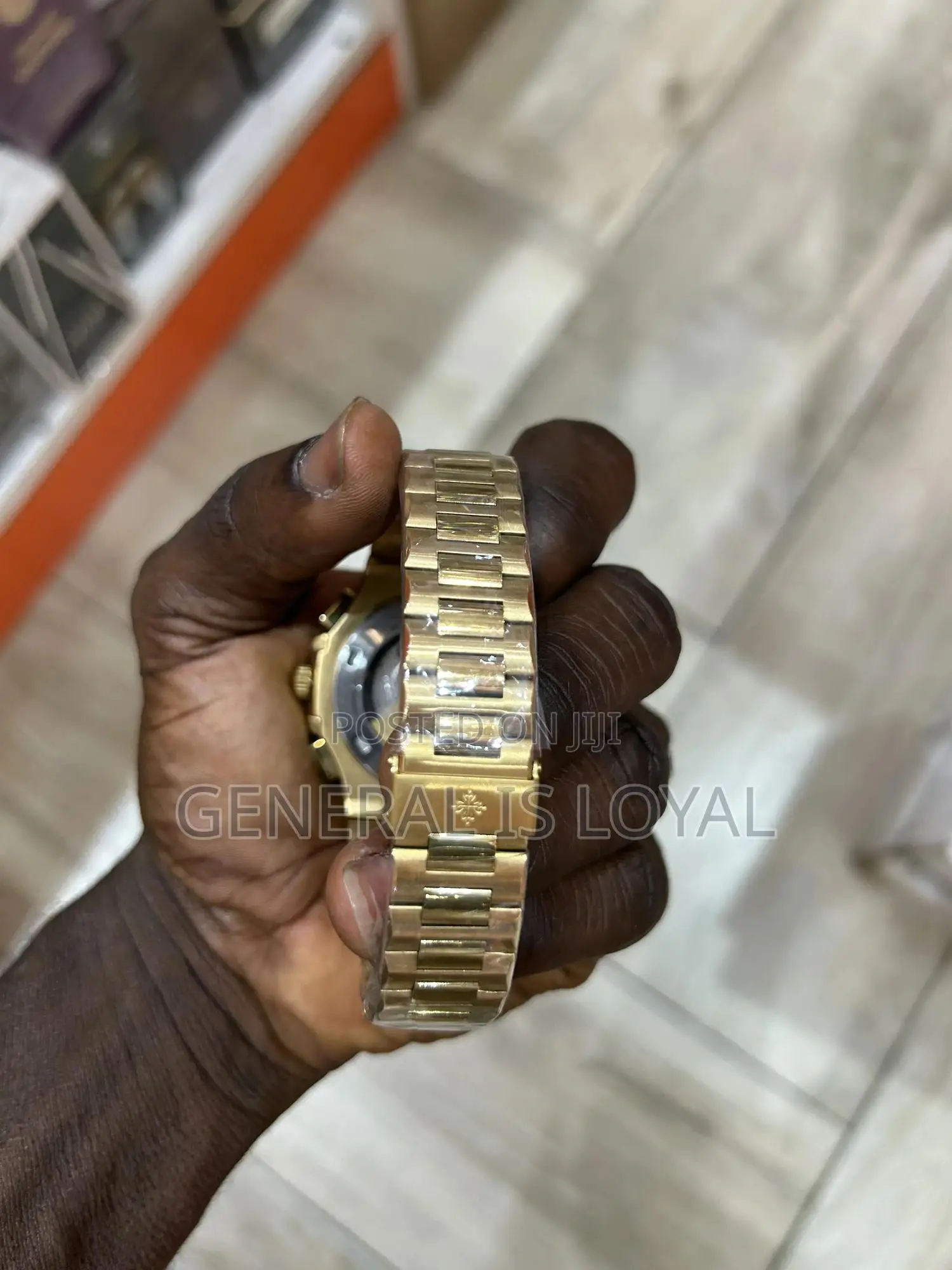 Patek Philippe Nautilus Gold Blue Dial
