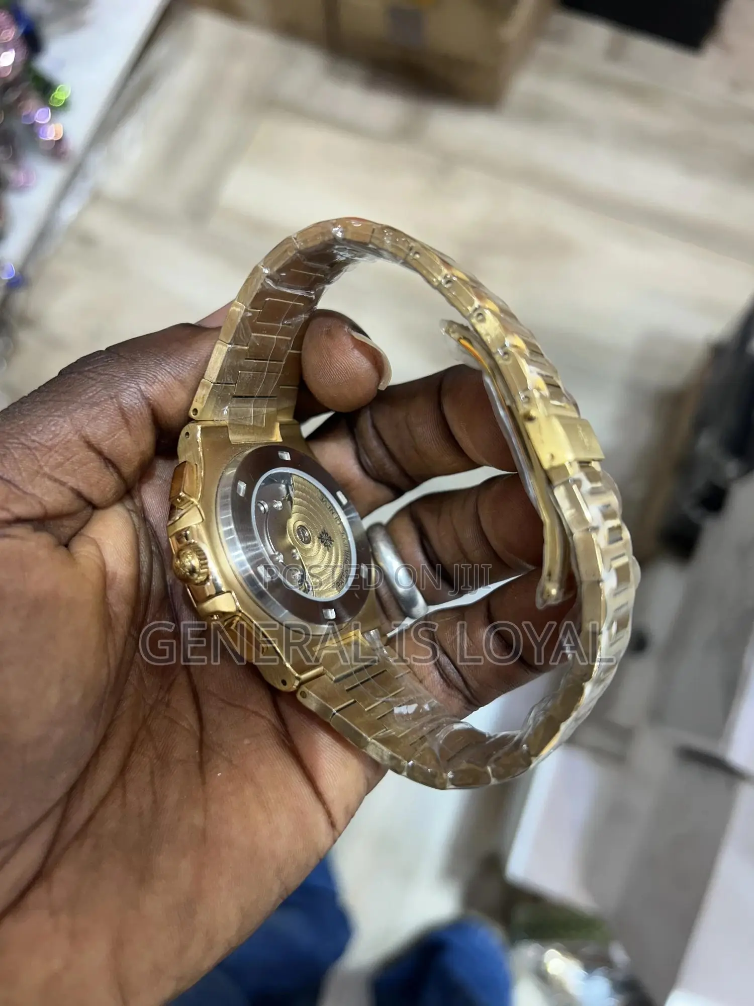 Patek Philippe Nautilus Gold Blue Dial