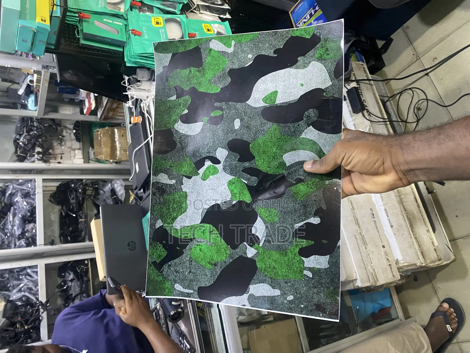Laptop Sticker Customization With Fixing