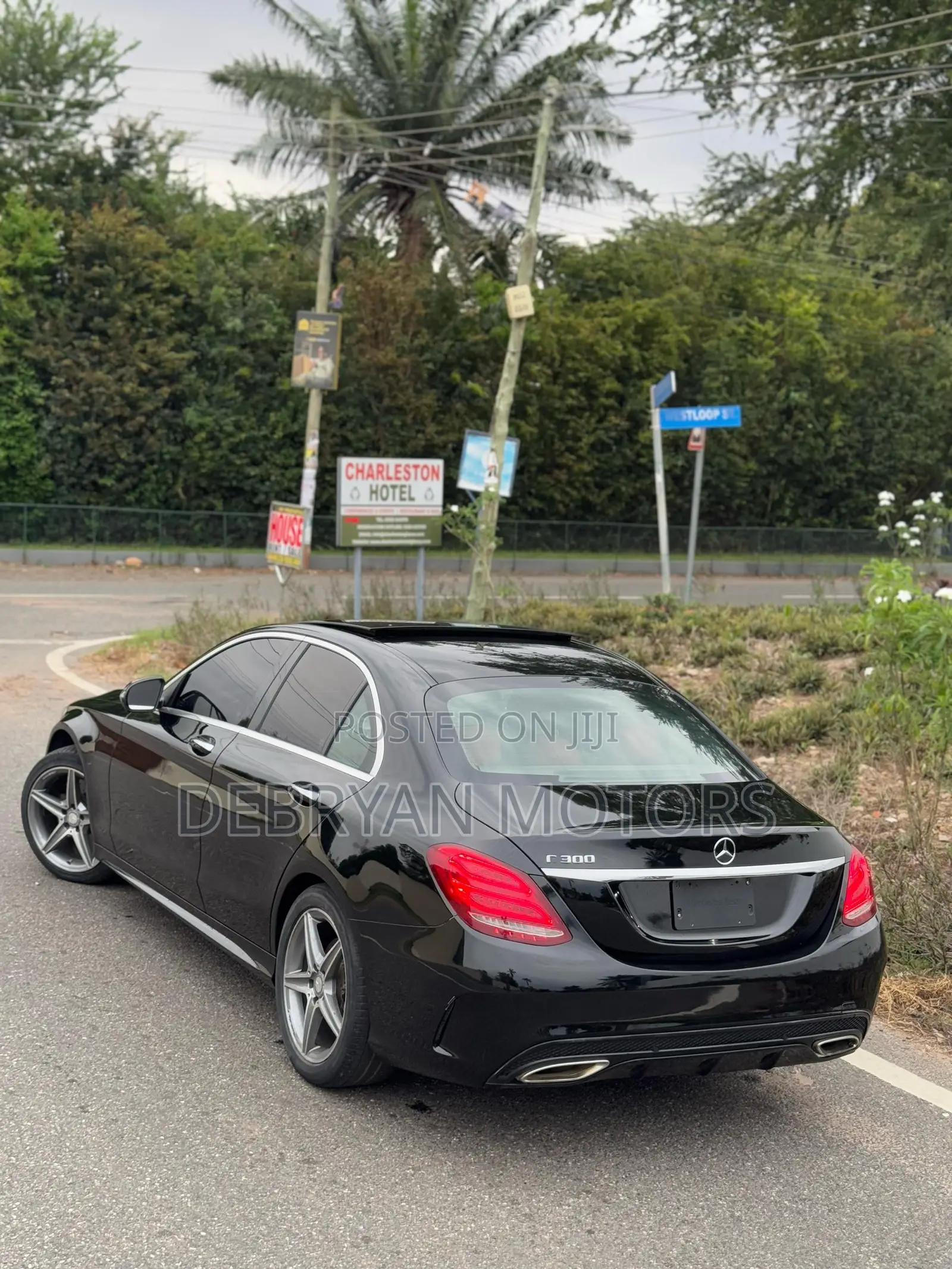Mercedes-Benz C300 Sport Sedan RWD (2.0L 4cyl 7A) 2016 Black