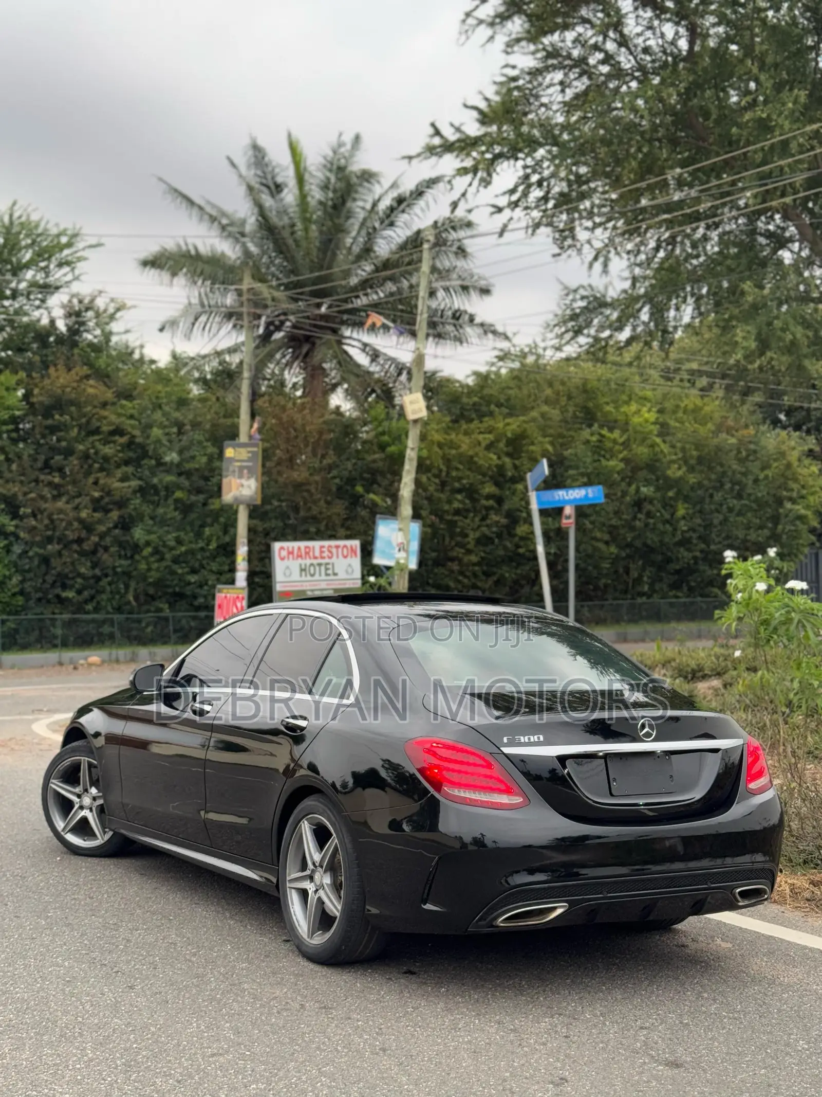 Mercedes-Benz C300 Sport Sedan RWD (2.0L 4cyl 7A) 2016 Black