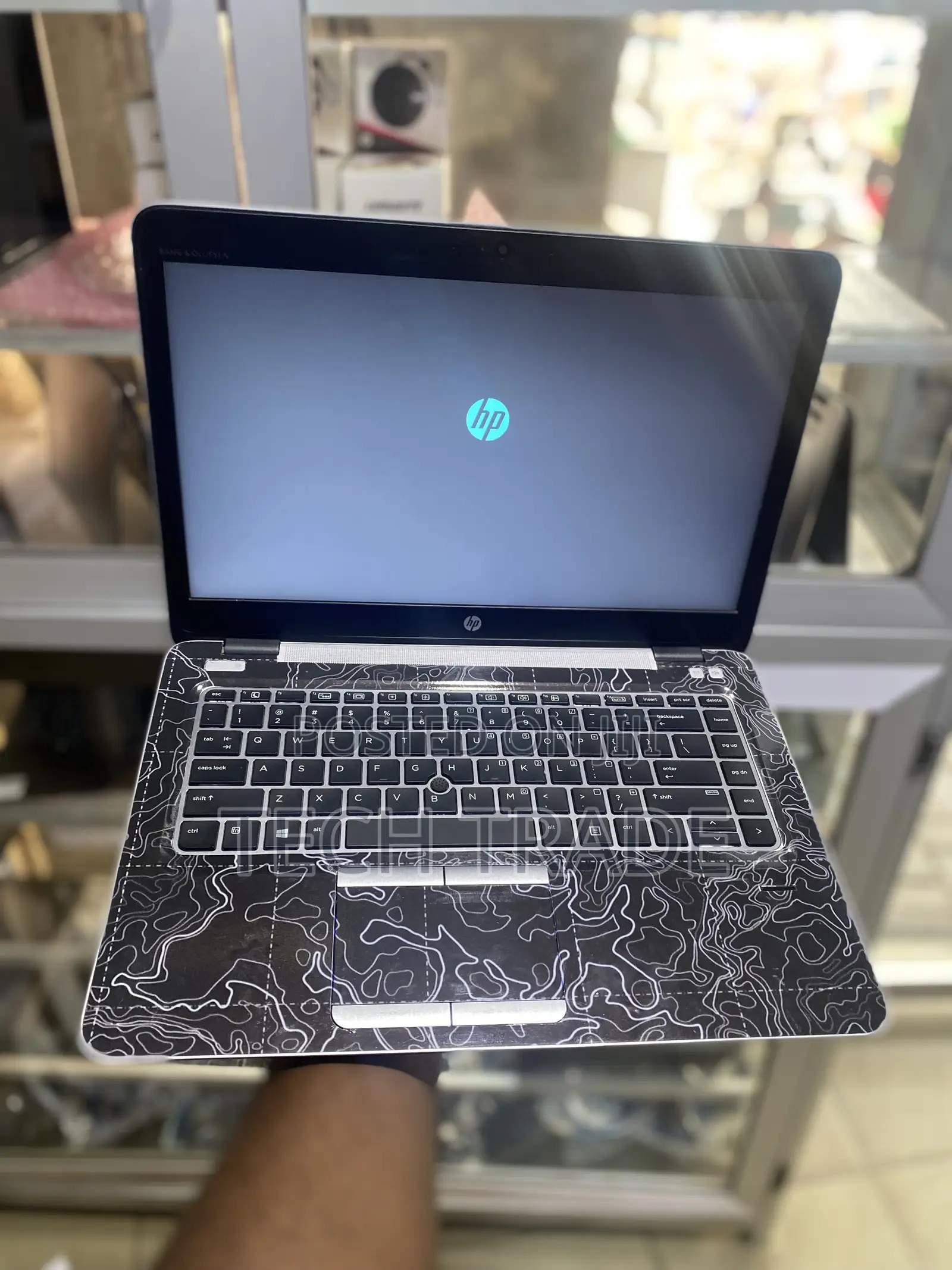 Laptop Sticker Customization With Fixing