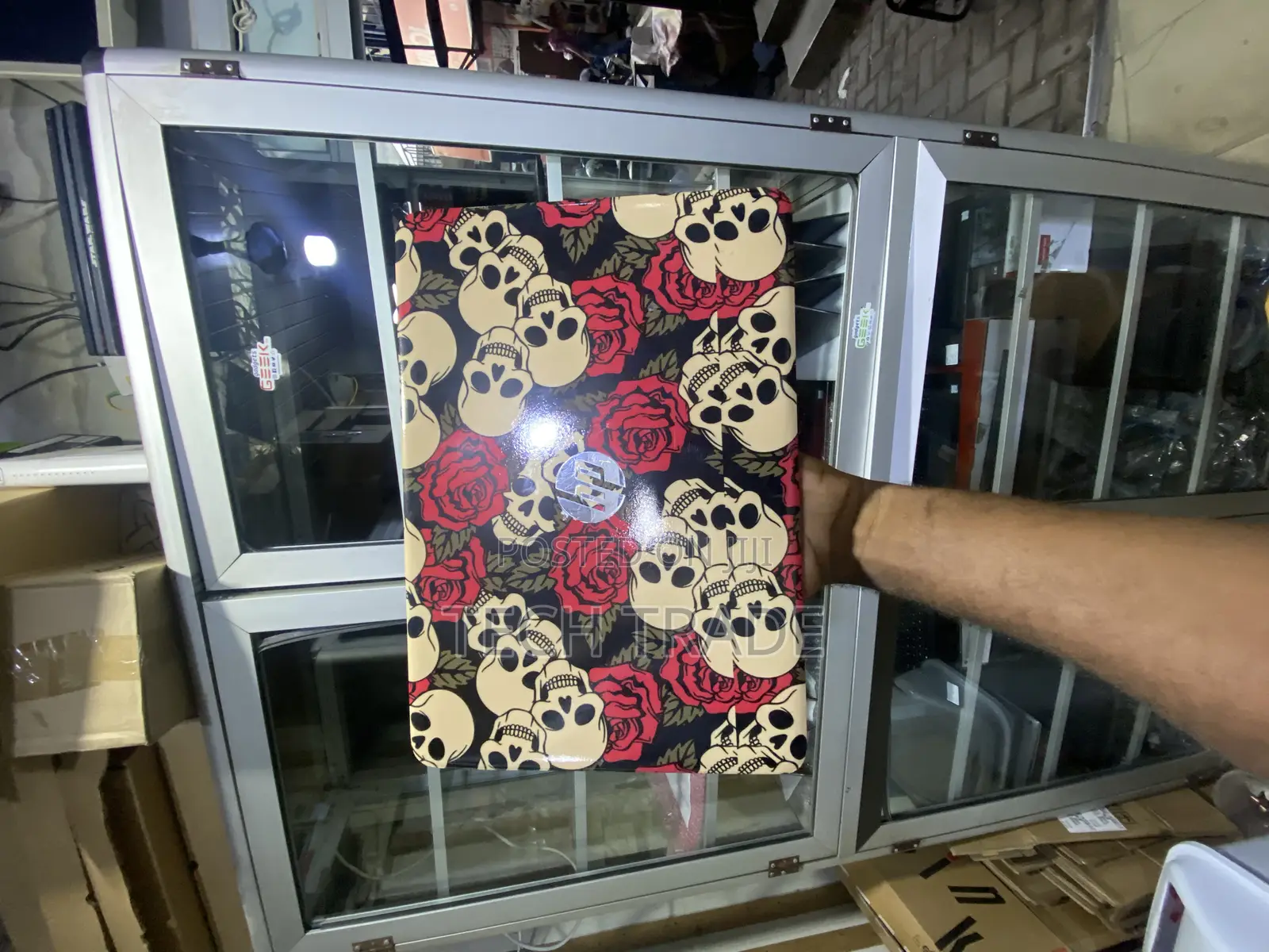 Laptop Sticker Customization With Fixing