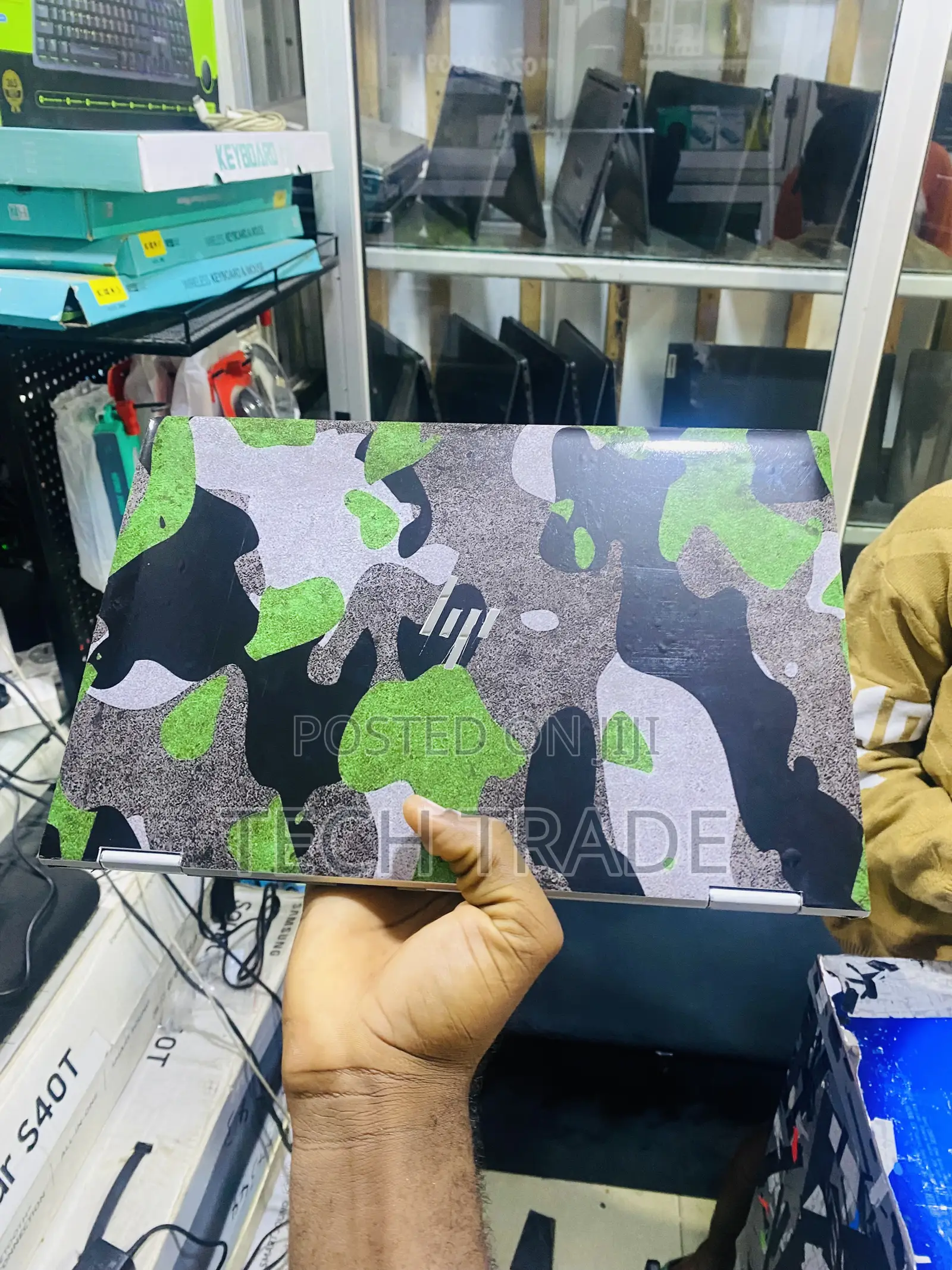 Laptop Sticker Customization With Fixing