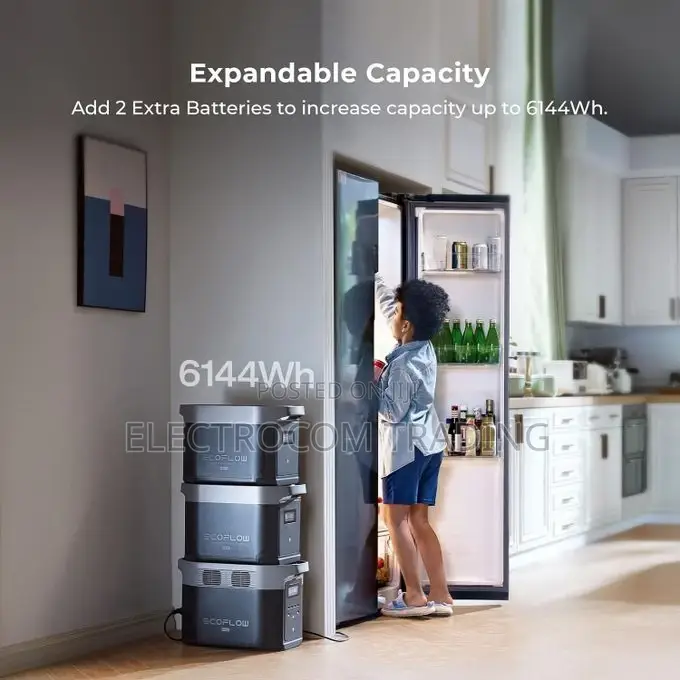 Ecoflow Delta 2 Max, 2048wh, 2400w, 220v Power Station