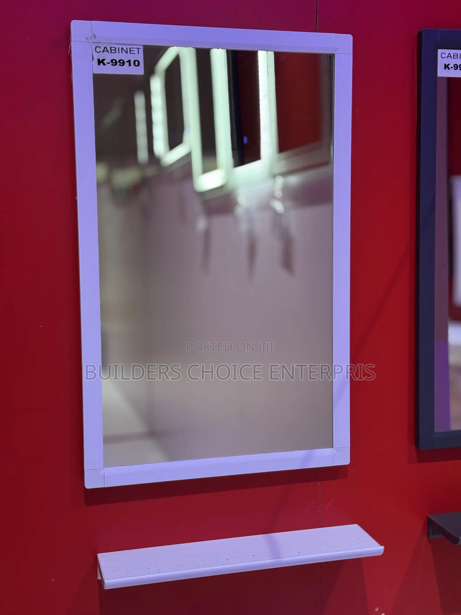 Basin Mirror With Shelve