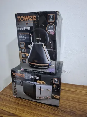 Tower Rose Gold Edition Kettle 1.7l/4 Slice Toaster Uk