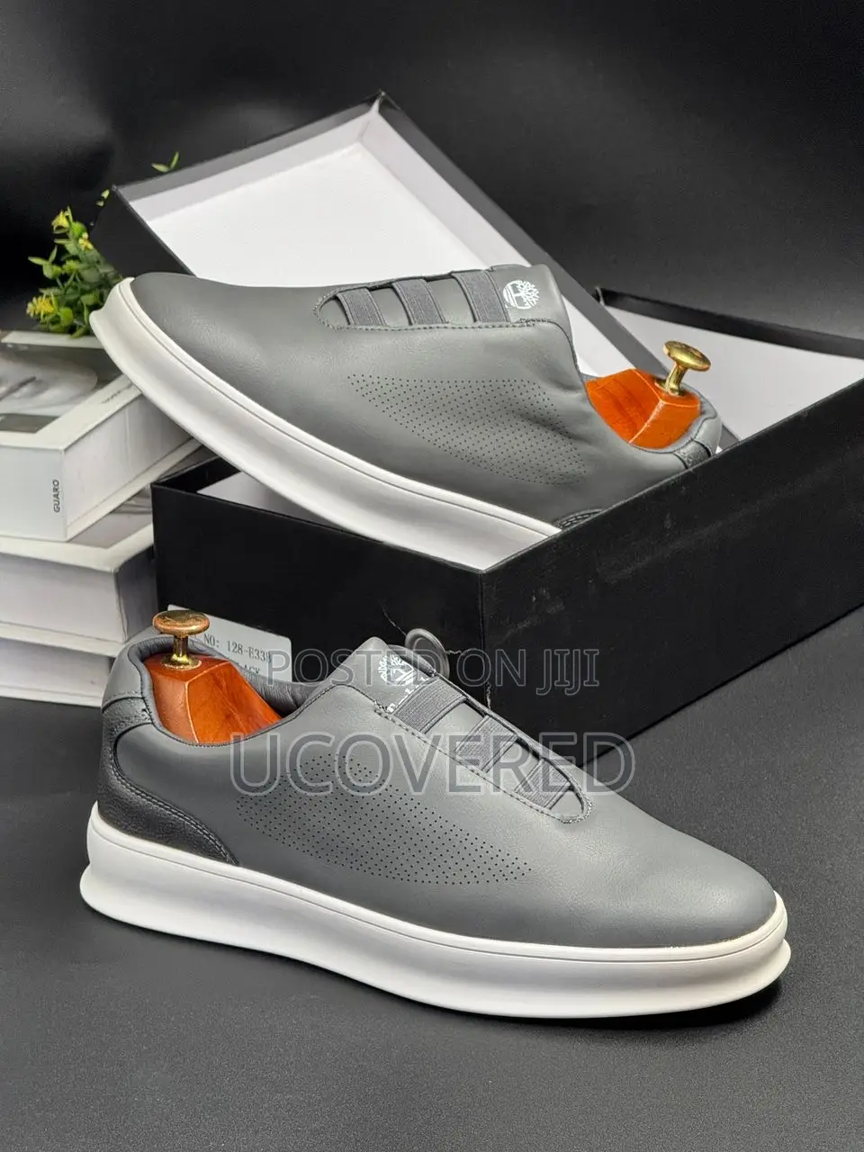 Timberland Triple Stitch Leather Sneakers