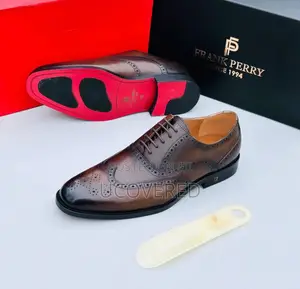 New Frank Perry Leather Laced Shoes