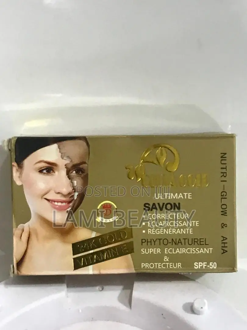 Gluta Gold Ultimate Savon Couratour Eclaircissante.