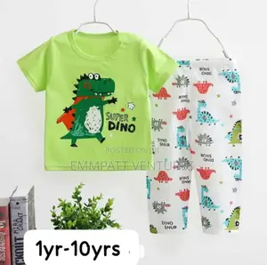 Kids Sleep Wear Top and Down Set