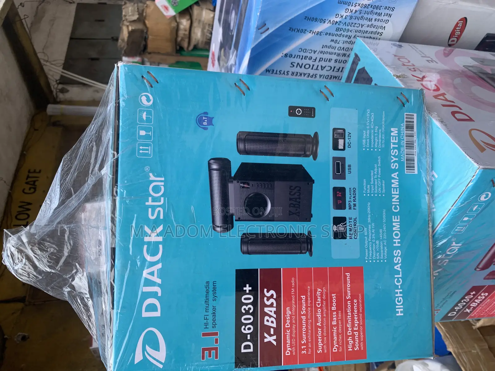 Bass Blast Djack Star 3.1ch Home Theater