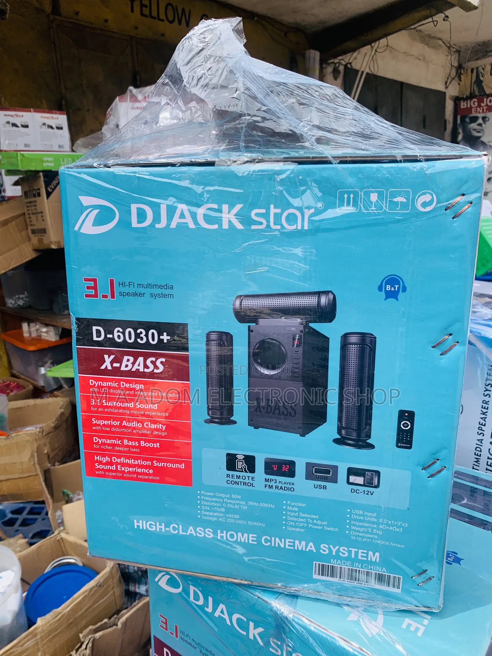 Fresh in Box Home Theater Bluetooth Set