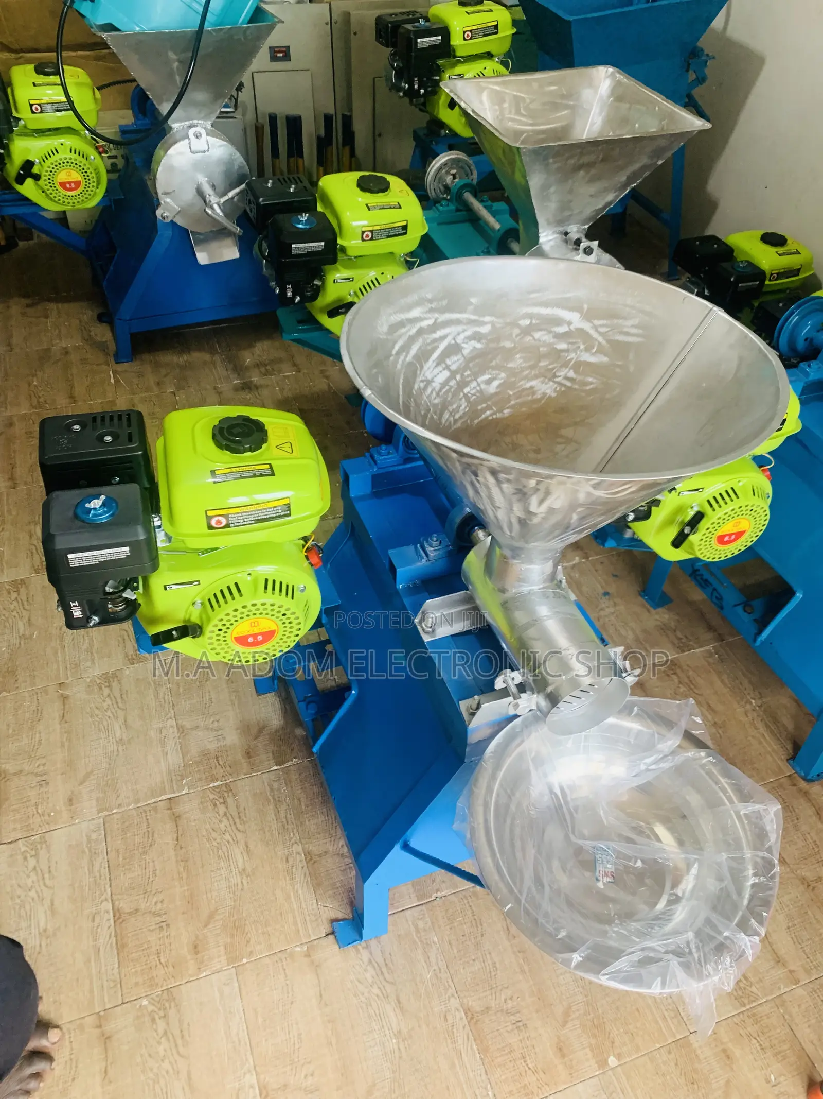 Petrol Fueled Fufu Pounding Machine