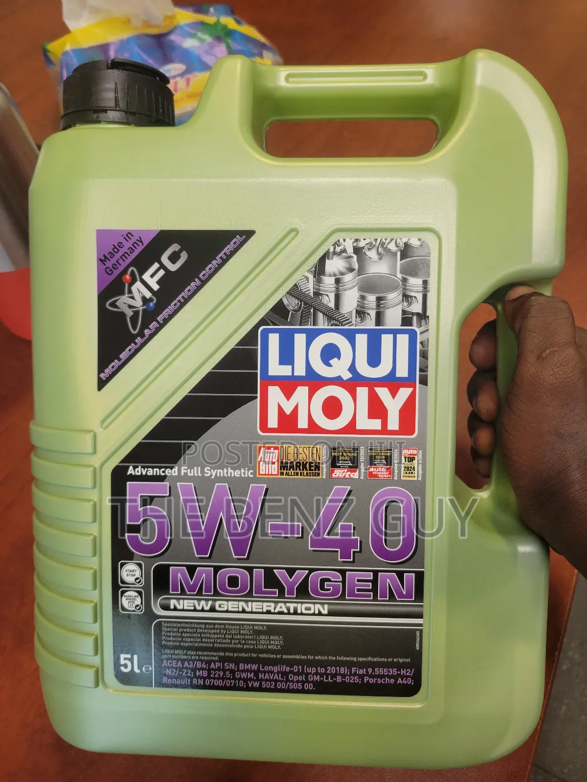 Fully Synthetic Engine Oil 5liter