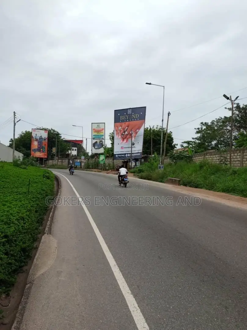 East Legon Boundary Road Billboard Available for Rent