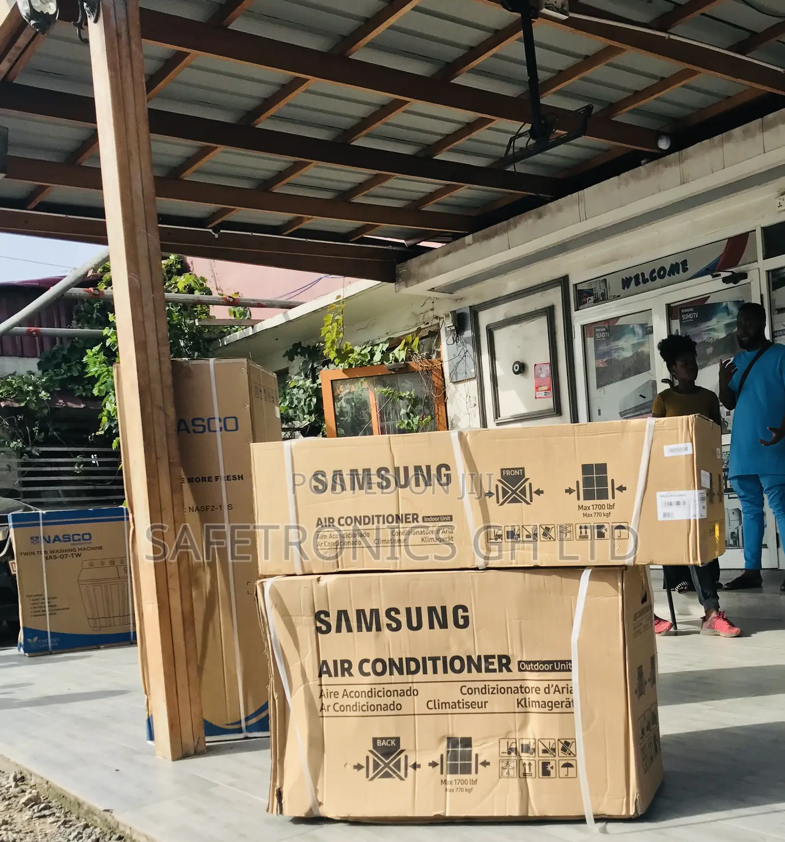 Auto Restart 1.5 Horsepower Split White Samsung Ac