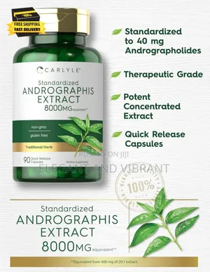 Andrographis Paniculata 8000mg | 90 Capsules